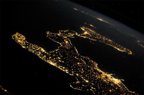 L'Italia vista dallo spazio: Douglas Wheelock