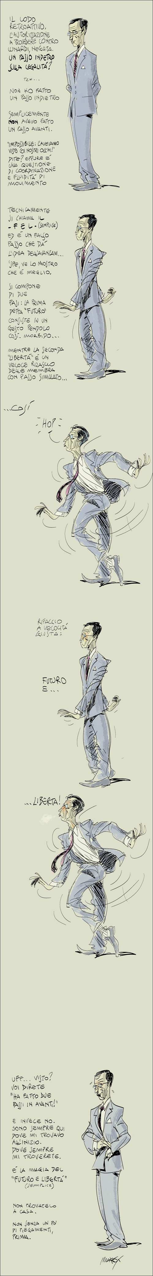 Makkox: Fini su lodo Alfano.