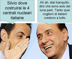 4 centrali nucleari in Italia