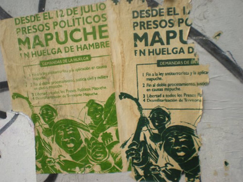 Mapuche prigionieri politici in Chile