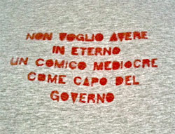 Non vogliamo un comico come capo del Governo